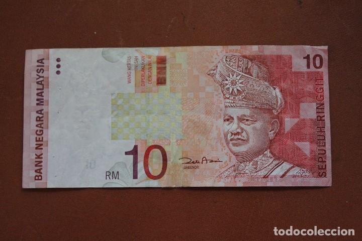 Billetes extranjeros: MALASIA 10 RINGGIT - Foto 1