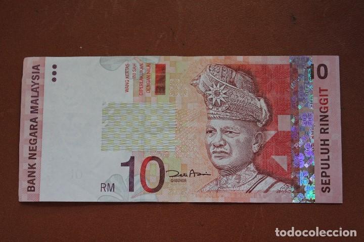 Billetes extranjeros: MALASIA 10 RINGGIT - Foto 1