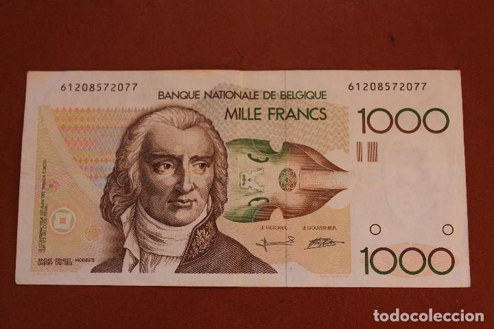 Billetes extranjeros: BELGICA. 1000 FRANCOS - Foto 1