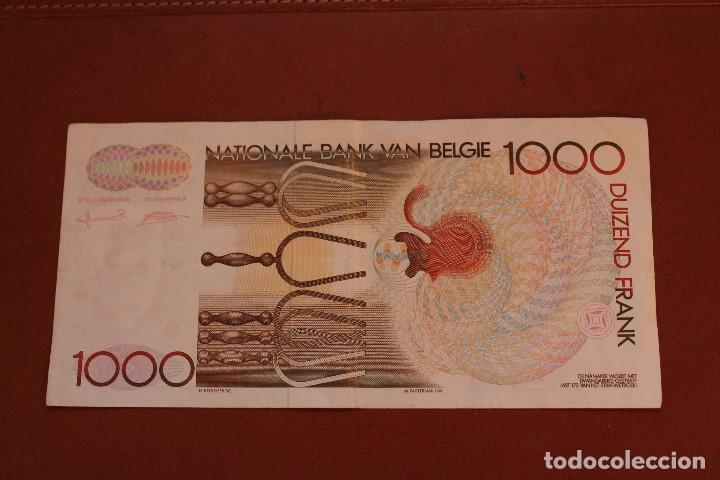 Billetes extranjeros: BELGICA. 1000 FRANCOS - Foto 2