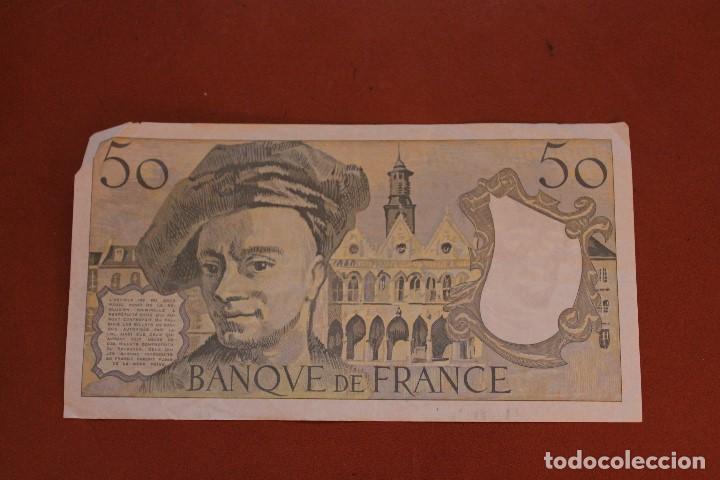 Billetes extranjeros: FRANCIA. 50 FRANCOS - Foto 2