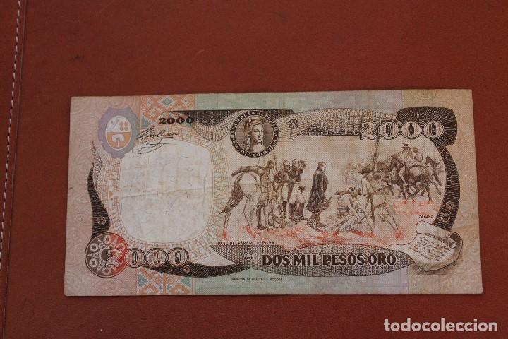 Billetes extranjeros: COLOMBIA. DOS MIL PESOS - Foto 2