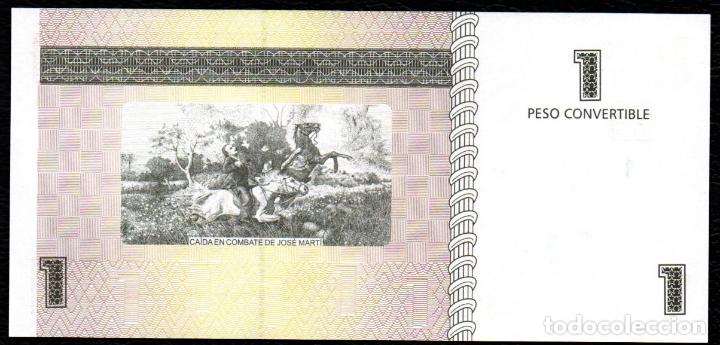 Billetes extranjeros: CUBA 1 Peso Convertible - 2017 - Sin Circular - Foto 2