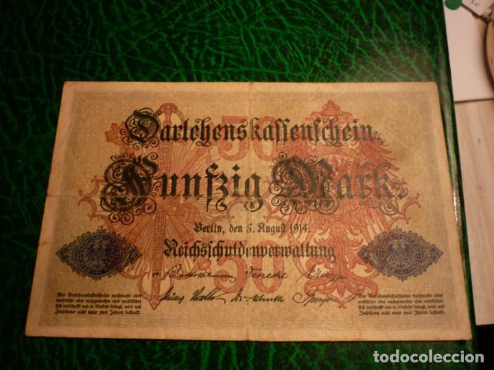 Alemania 50 Marcos 5 Agosto 1914 Sold Through Direct Sale