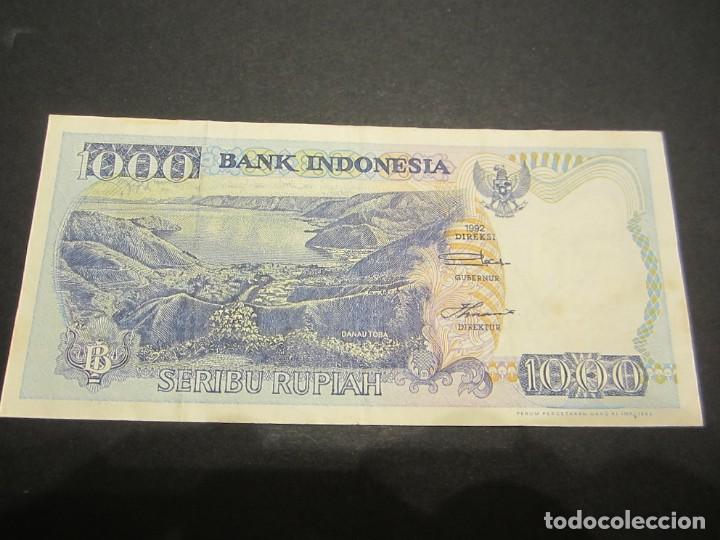 Billetes extranjeros: billete de 1000 rupias de indonesia - Foto 2