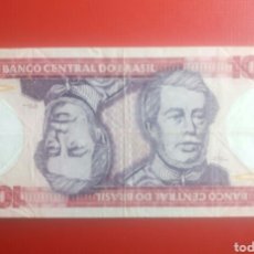 Billetes extranjeros: BILLETE BRASIL 100 CRUZEIROS A0174099221 A