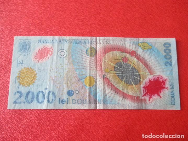 Billetes extranjeros: Rumania. billete de 2000 lei. - Foto 1