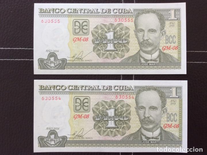 Billetes extranjeros: Cuba billete de 1 Peso 2016 Sin Circular - Foto 1