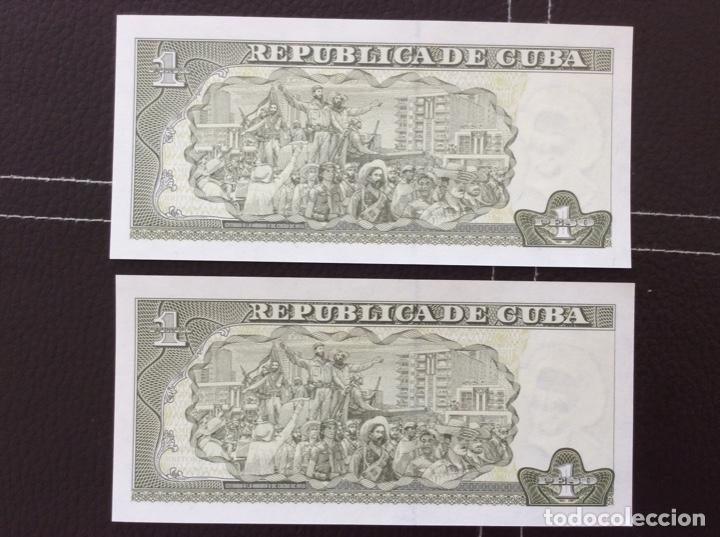 Billetes extranjeros: Cuba billete de 1 Peso 2016 Sin Circular - Foto 2