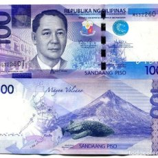 Billetes extranjeros: PHILIPPINES 100 PISOS 2012 P-208A UNC. Lote 358183320