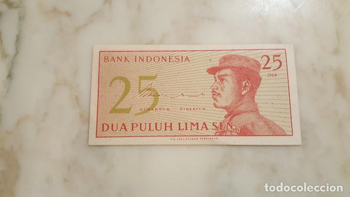Billetes extranjeros: INDONESIA -  20 RUPIAS -  1964 - Foto 1