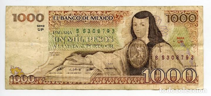 Billetes extranjeros: M&eacute;jico: 100 pesos. Usado. M&eacute;xico - Foto 1