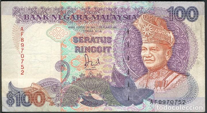 Billetes extranjeros: CMC MALASIA (MALAYSIA) 100 RINGGIT ND (1989) PICK 32 EBC - Foto 1