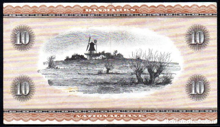 Billetes extranjeros: DINAMARCA - 10 Coronas, 1936. Pick 44 - Foto 2