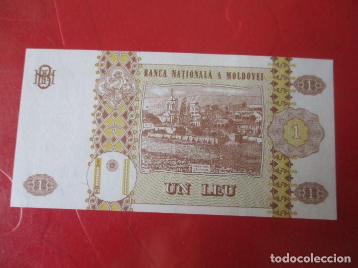 Billetes extranjeros: moldavia. billete de 1 leu 2006 - Foto 2