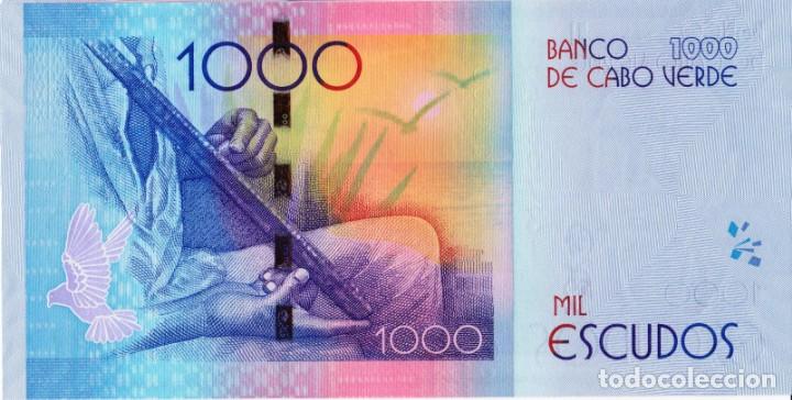 Billetes extranjeros: CAPE VERDE, 1000 Escudos from 2014, UNC - Foto 3