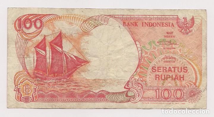 Billetes extranjeros: INDONESIA - BILLETE DE 100 RUPIAH DE 1992 - Foto 1