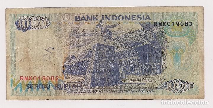 Billetes extranjeros: INDONESIA - BILLETE DE 1000 RUPIAH DE 1992 - Foto 1
