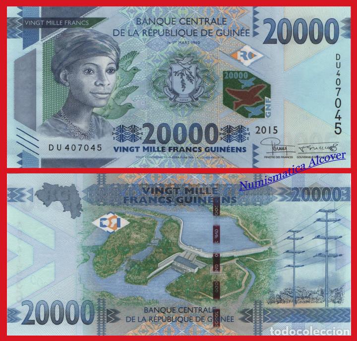 Billetes extranjeros: GUINEA 20000 Francso 2015 Pick 50 - SC - Foto 1