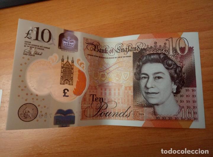 Billetes extranjeros: Billete de Inglaterra de 10 libras - Foto 1