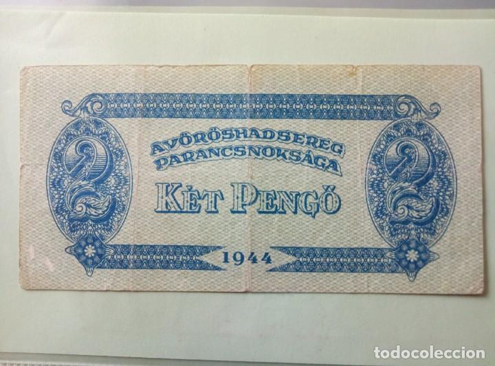 Billetes extranjeros: Billete de Hungria 2 pengo de 1944 - Foto 1