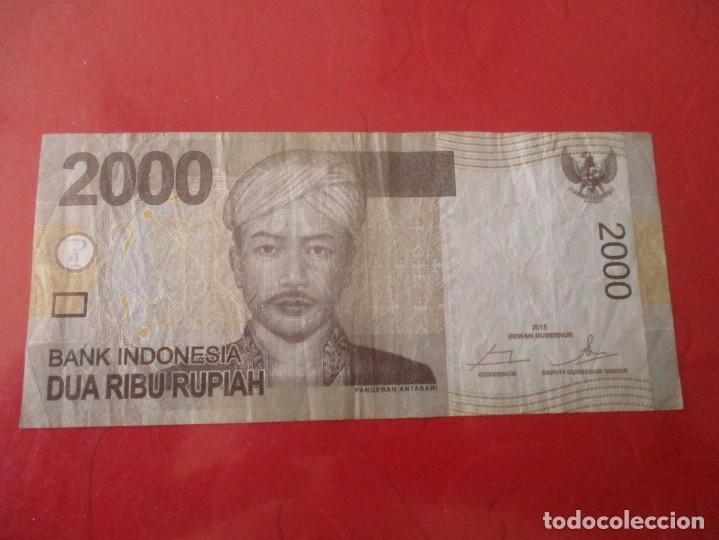 Billetes extranjeros: Indonesia. billete de 2000 rupias. 2015 - Foto 1