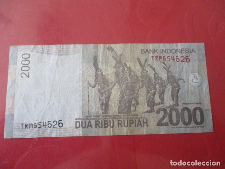 Billetes extranjeros: Indonesia. billete de 2000 rupias. 2015 - Foto 2