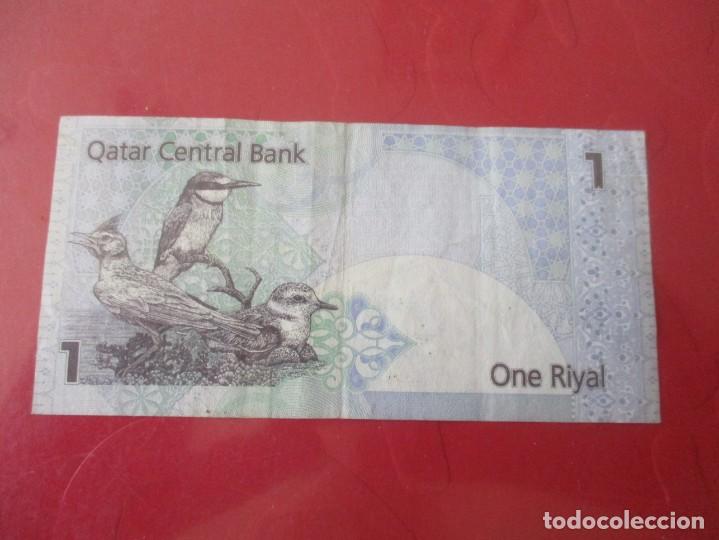 Billetes extranjeros: Qatar. billete de 1 riyal - Foto 2