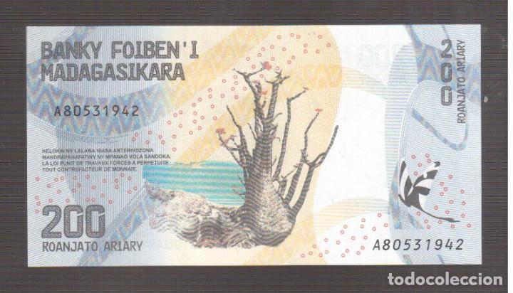 Billetes extranjeros: BILLETE DE AFRICA MADAGASCAR PLANCHA - Foto 2