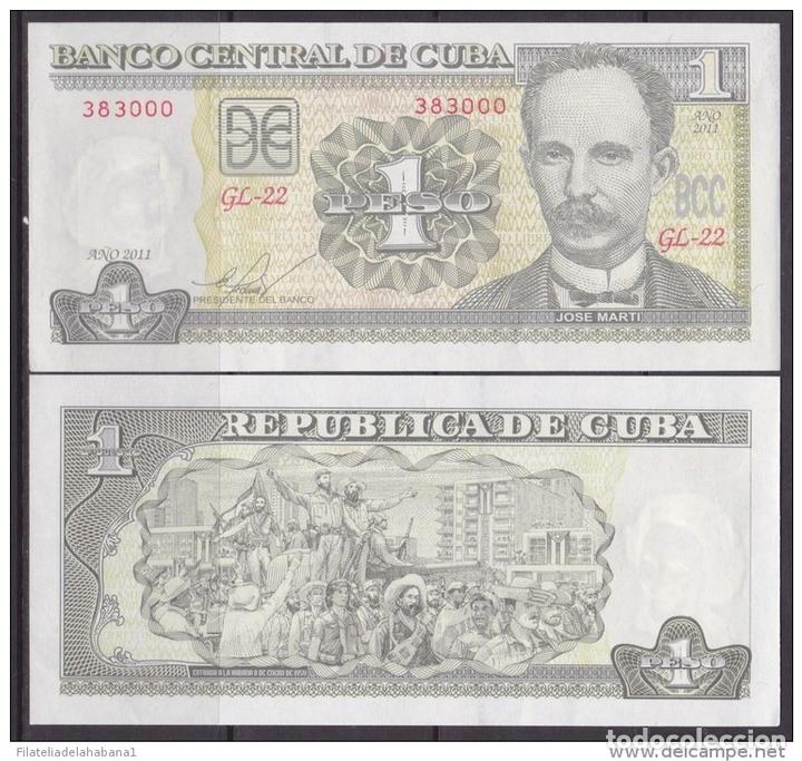 Billetes extranjeros: 2011-BK-5 CUBA 2011 1$ JOSE MARTI UNC. - Foto 1