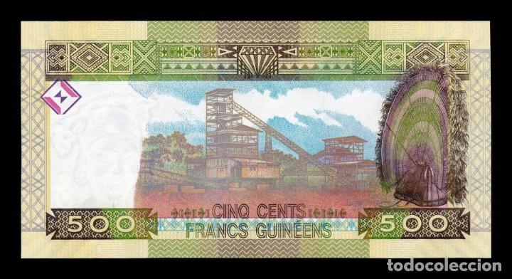Billetes extranjeros: Guinea 500 Francs 2015 Pick 47a SC UNC - Foto 2