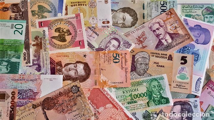 Billetes extranjeros: GRAN LOTE 150 BILLETES DEL MUNDO CALIDAD UNC TODOS DIFERENTES - Foto 9 - 168817732