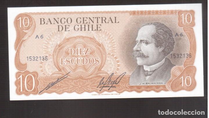 Billetes extranjeros: BILLETE DE AMERICA CHILE PLANCHA - Foto 1