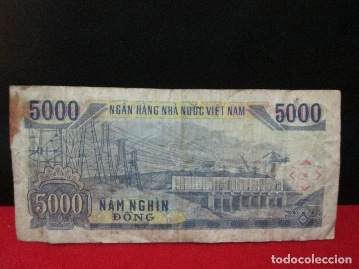 Billetes extranjeros: BILLETE 5000 DONG VIET NAM - Foto 2