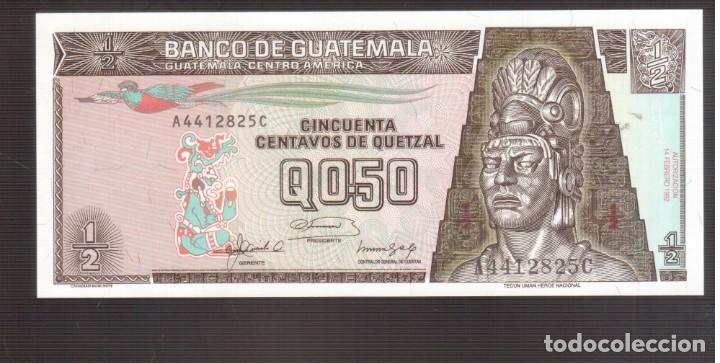 Billetes extranjeros: BILLETE DE AMERICA GUATEMALA PLANCHA - Foto 1