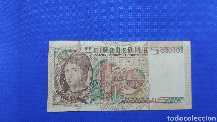 Billetes extranjeros: ITALIA 5000 LIRAS 1979 - Foto 1