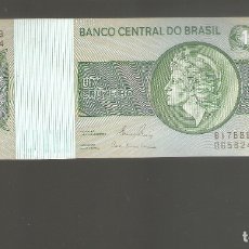Billetes extranjeros: 1 BILLETE BRASIL - 1 CRUZEIRO - SIN FECHA (1980) - S/C. Lote 178596423