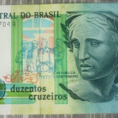 Billetes extranjeros: BILLETE DE 200 CRUZEIROS DE BRASIL. SIN CIRCULAR