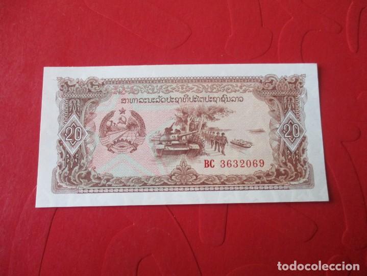 Billetes extranjeros: Laos billete de 20 kip 1979 - Foto 1