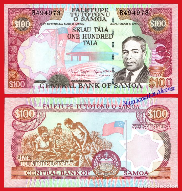 Billetes extranjeros: SAMOA 100 Tala 2006 Pick 37 SC - Foto 1