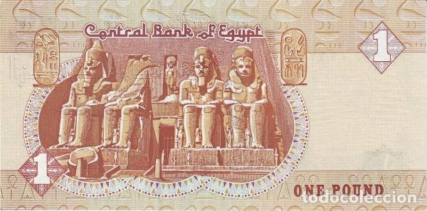 Billetes extranjeros: EGIPTO 1 Pound 1978/2006 Pick 50e - Foto 2