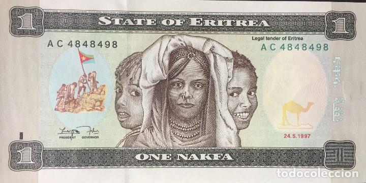 Billetes extranjeros: ERITREA 1 NAKFA 1997 Pick 1 - Foto 1