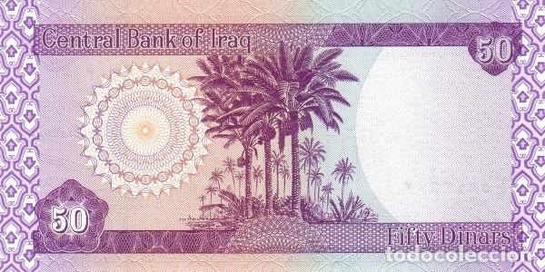 Billetes extranjeros: IRAQ 50 DINAR 2003 Pick 90 - Foto 2