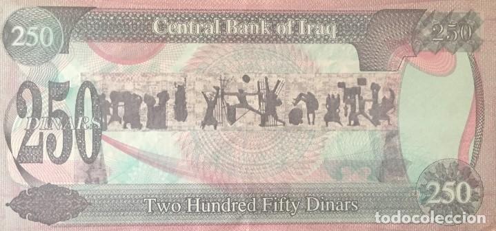 Billetes extranjeros: IRAQ 250 DINAR 1995 Pick 85a1 - Foto 2