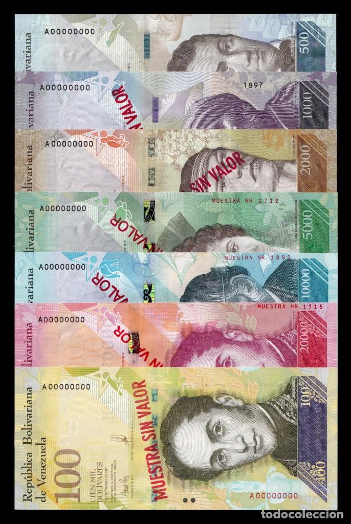 venezuela set 500 1000 2000 5000 10000 20000 10 - Buy Old