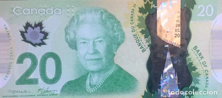 Billetes extranjeros: CANADA 20 DOLLARS 2012 Pick 108NEW - Foto 1