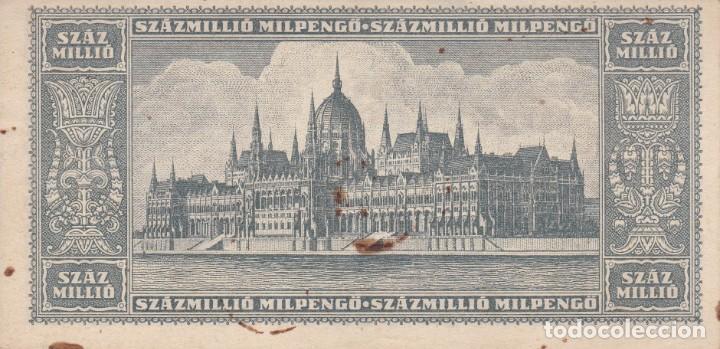 Billetes extranjeros: raro billete de hungria 1946 usado - Foto 2