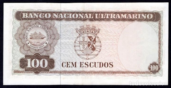 Billetes extranjeros: Timor 100 Escudos 1963, SC- - Foto 2