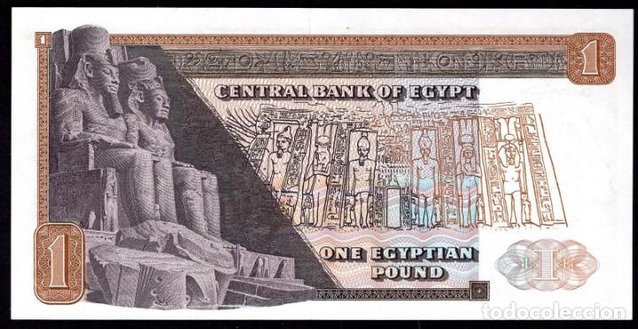 Billetes extranjeros: Egipto 1 Pound 1968, SC - Foto 2