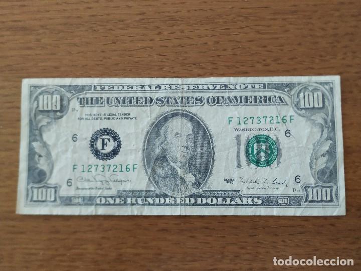 Billetes extranjeros: EEUU. 100$ falsos - Foto 1
